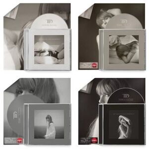 Bundle OF 4 NEW Taylor Swift The Tortured Poets Department Target Exclusive CDs
